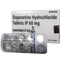 Дапоксетин (DapoBest) табл. 60мг №10! в  и области фото